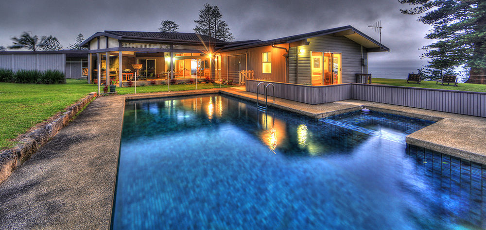 בורנט פיין Shearwater Scenic Villas מראה חיצוני תמונה